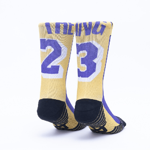 Scrimmage Calzini Scrimmage unisex basket Jersey The King Multicolore Taglia S (35-39)