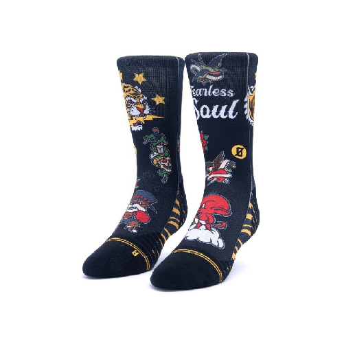 Scrimmage Calzini unisex Scrimmage Everyday Fearless Black Taglia S (35-39)
