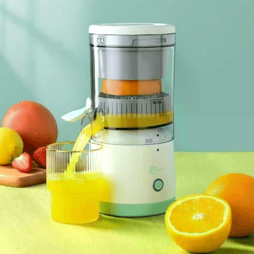 Cecaro Group Spremiagrumi Elettrico Automatico Portatile con Batteria Ricaricabile