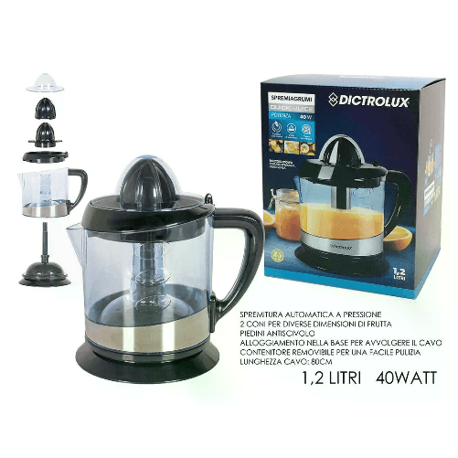 Spremiagrumi Elettrico in Acciaio Inox