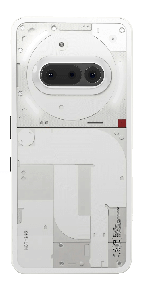 Nothing Phone (3a) 17,2 cm (6.77") Doppia SIM Android 15 5G USB tipo-C 12 GB 256 GB 5000 mAh Bianco