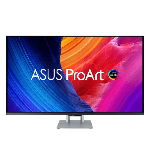 Asus proart oled pa32ucdm monitor pc 80 cm (31.5") 3840 x 2160 pixel 4k ultra hd qd-oled argento