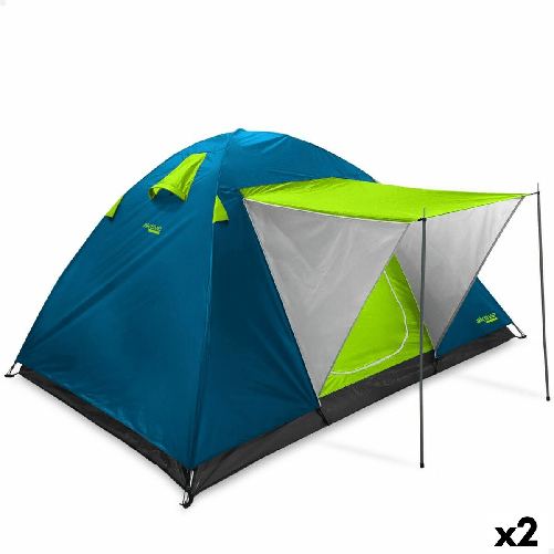 Aktive Tenda da Campeggio Aktive Tenda 240 x 130 x 210 cm (2 Unità)