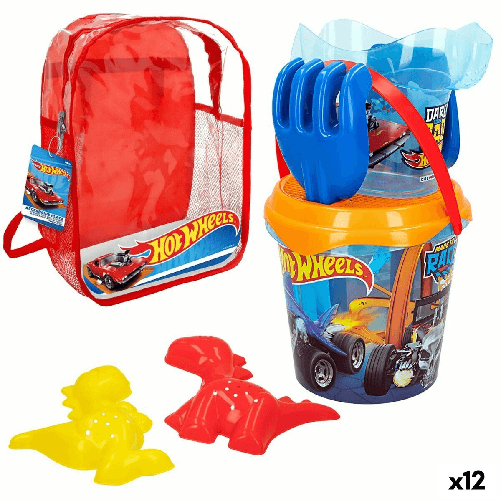 Hot Wheels Set di giocattoli per il mare Hot Wheels Ø 18 cm polipropilene (12 Unità)
