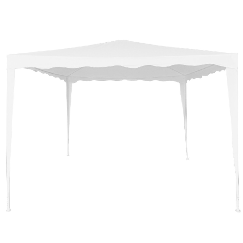 Aktive Gazebo Aktive 300 x 250 x 300 cm Acciaio Bianco Plastica