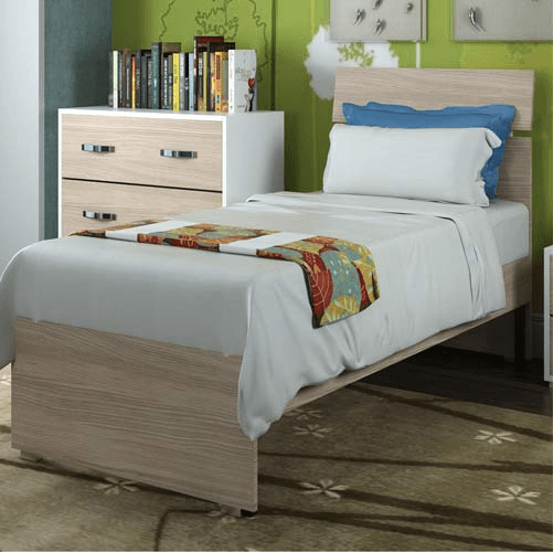 Letto in legno una piazza per la cameretta dei bambini, letti singoli a prezzi scontati