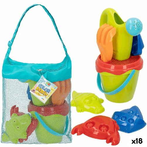 Colorbaby Set di giocattoli per il mare Colorbaby polipropilene (18 Unità)
