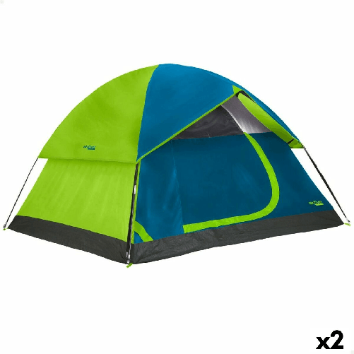 Aktive Tenda da Campeggio Aktive 4 persone 240 x 130 x 210 cm (2 Unità)