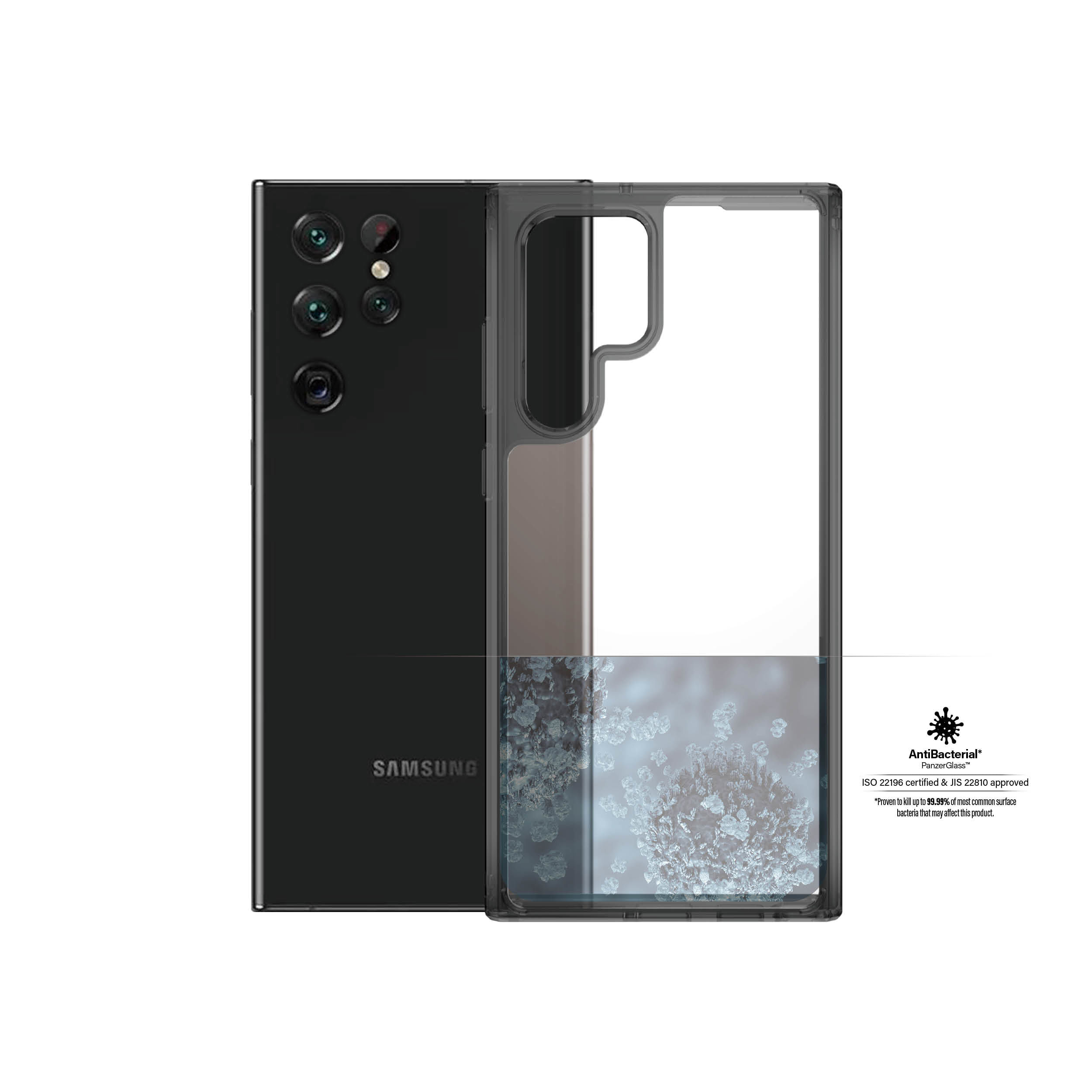 PanzerGlass 0373 custodia per cellulare Cover Nero
