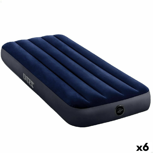 Intex Materasso Gonfiabile Intex CLASSIC DOWNY 76 x 25 x 191 cm (6 Unità)