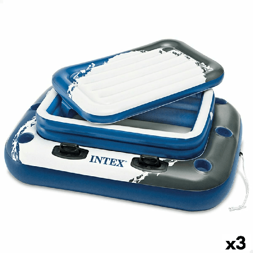 Intex Frigorifero Gonfiabile Galleggiante Intex Mega Chill II 122 x 97 x 122 cm (3 Unità)