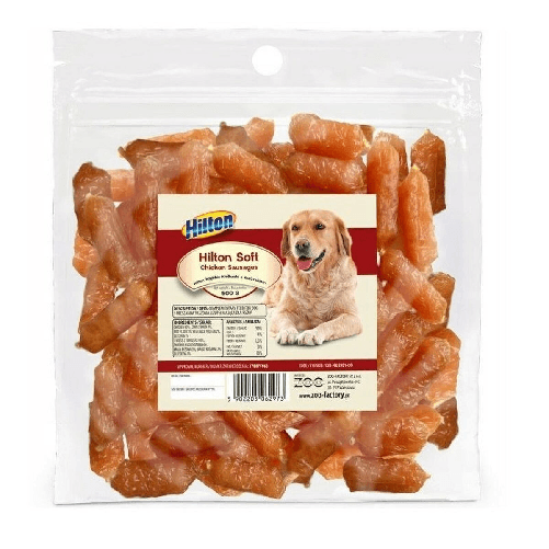 Hilton Snack per Cani Hilton Soft chicken sausages Pollo 500 g