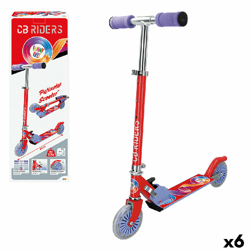 Colorbaby Monopattino Colorbaby Rosso 6 Unità