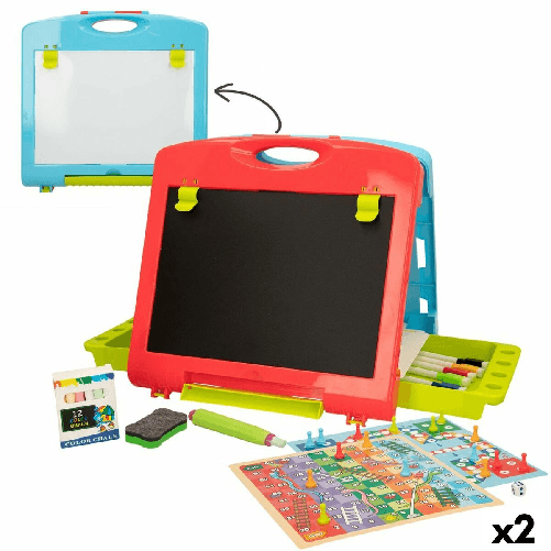 Colorbaby Lavagna Double-face Colorbaby 34 x 31 x 29 cm 2 Unità 34 x 31 x 29 cm