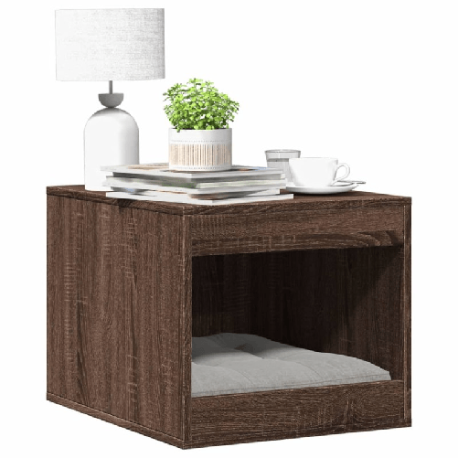 VidaXL Recinto Lettiera Gatti Rovere Marrone 47x59x42 cm in Truciolato