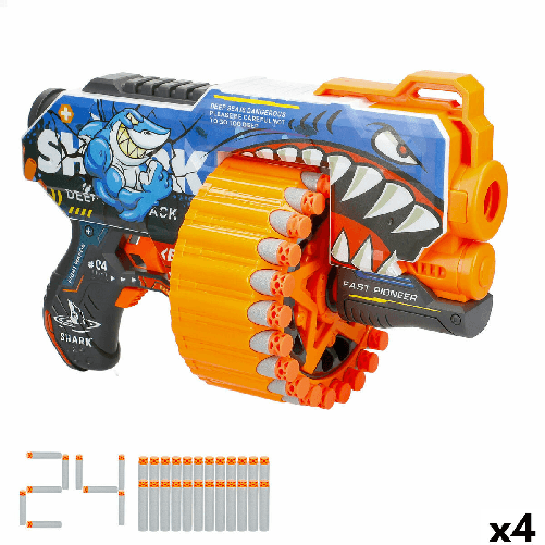 Colorbaby Pistola a Freccette Colorbaby 31 x 21 x 14 cm 4 Unità