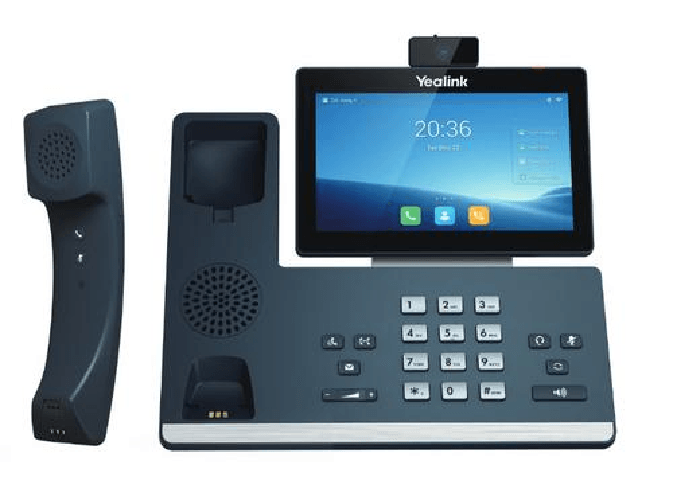 YEALINK VIDEOTELEFONO VOIP ANDROID 9.0 BLUETOOTH, WI-FI, DISPLAY TOUCH 7, CORNETTA WIRELESS, WEBCA Yealink SIP-T58W PRO telefono IP Grigio LCD Wi-Fi
