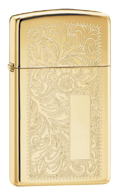 Zippo 1652B ACCENDINO ZIPPO VENEZIANO BRASS SLIM