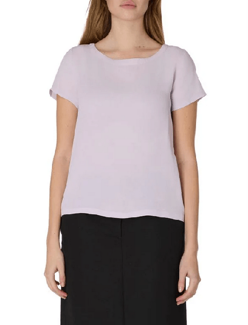 EMME MARELLA MAGLIA BLUSA T SHIRT DONNA EMME MARELLA INN 25151110212 003 VIOLA ORIGINALPE2025 Colore Viola,Taglia IT 42