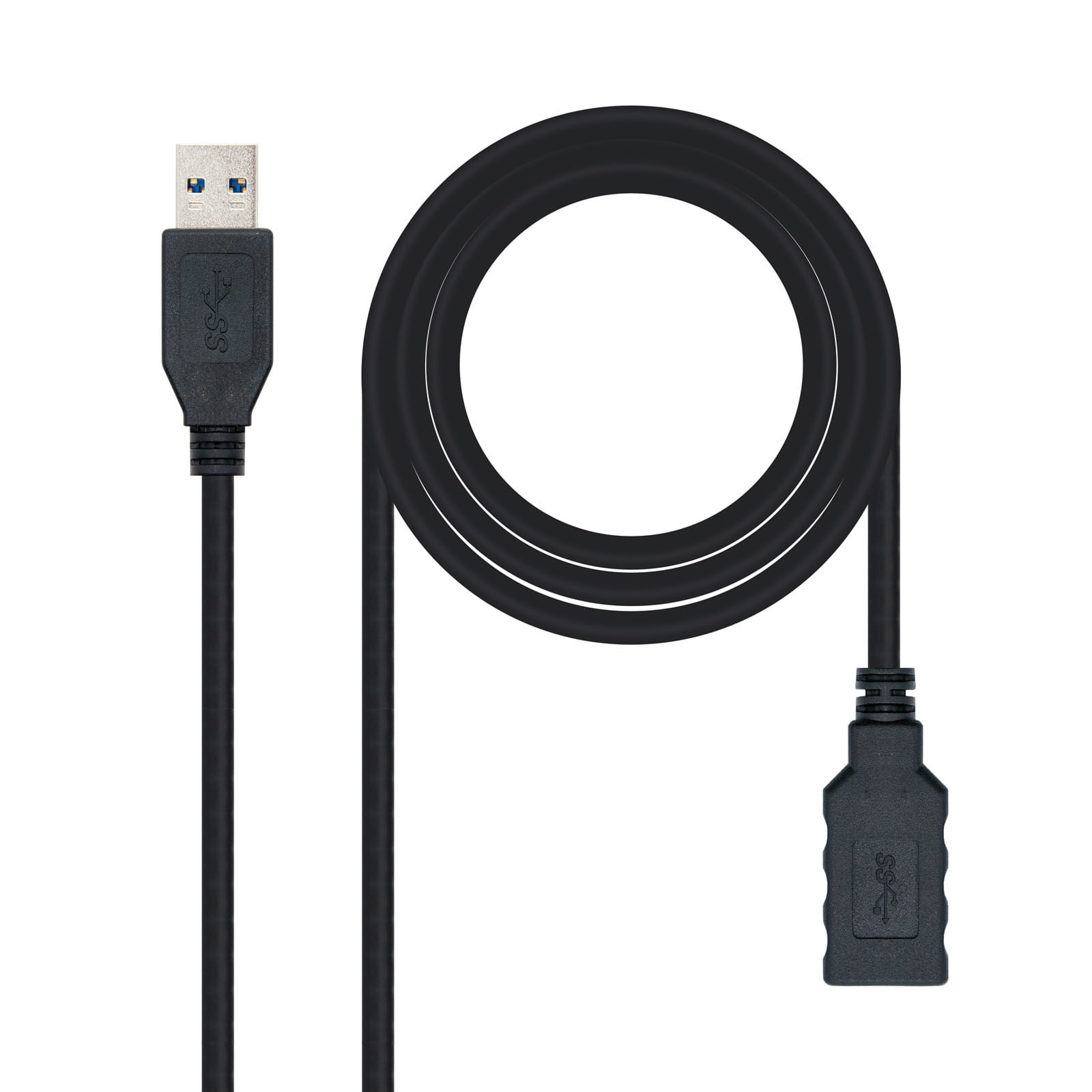 Nanocable 10.01.0903-BK cavo USB 3 m USB 3.2 Gen 1 (3.1 Gen 1) USB A Nero