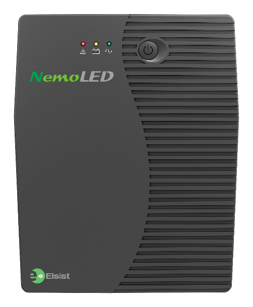 Elsist NemoLED 120 gruppo di continuità (UPS) A linea interattiva 1,2 kVA 480 W 2 presa(e) AC