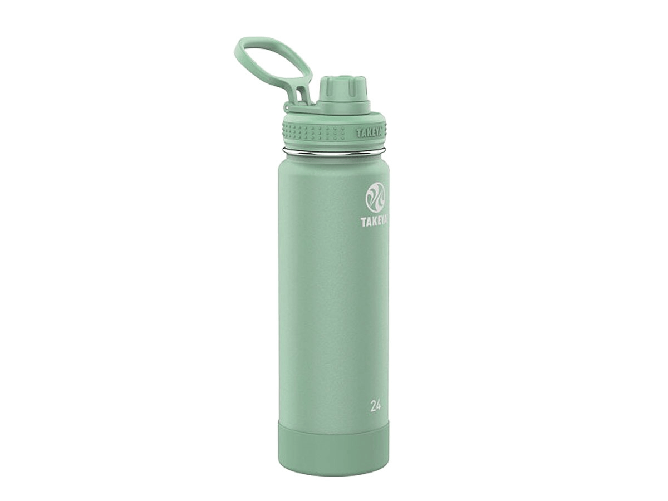 Takeya Takeya ACTIVES SPOUT INSULATED BOTTLE 24oz / 700ml Cucumber (51230)