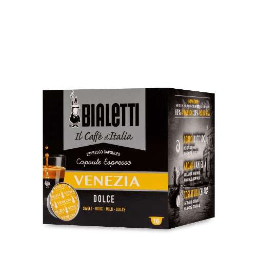BIALETTI Capsule espresso caffe' bialetti venezia gusto dolce confezione da 16 capsule