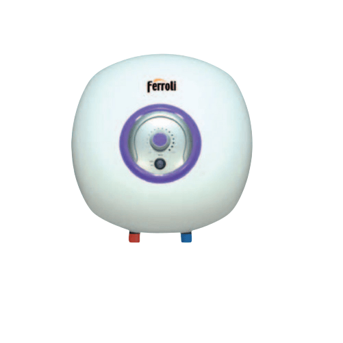 Ferroli bravo scaldacqua elettrico sopralavello dal design compatto *** capacità 10 litri, confezione 1