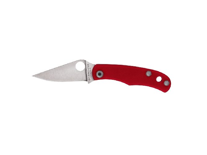 Spyderco Spyderco BUG RED G10 SLIPIT C133GRDP