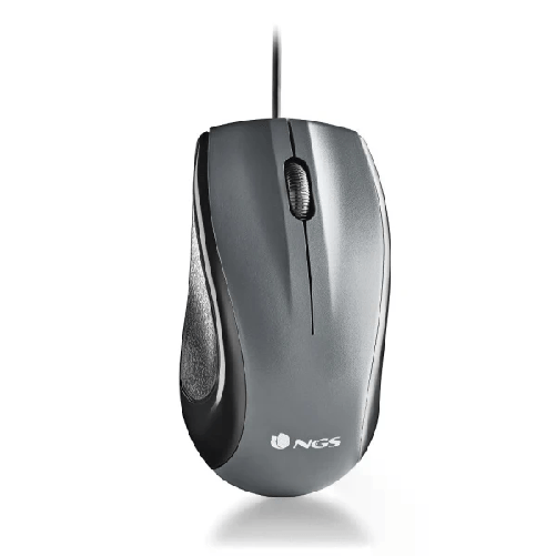 NGS MUSK mouse Universale Ambidestro USB tipo A Laser 1200 DPI NGS Mouse USB NGS Musk 1200 dpi - Laser - 3 pulsanti - Uso ambidestro - Nero