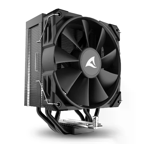 Sharkoon Dissipatore Ad Aria 1X 120Mm Pwm Fan 4X Copper Pipes Direct Touch Tdp 220W