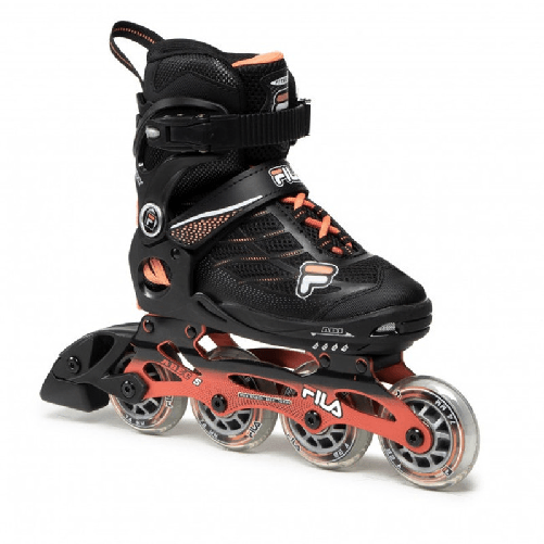 Fila Pattini in Linea WIZY ALU G WIZY ALU G BLACK/SALMON Dimensione 32-35