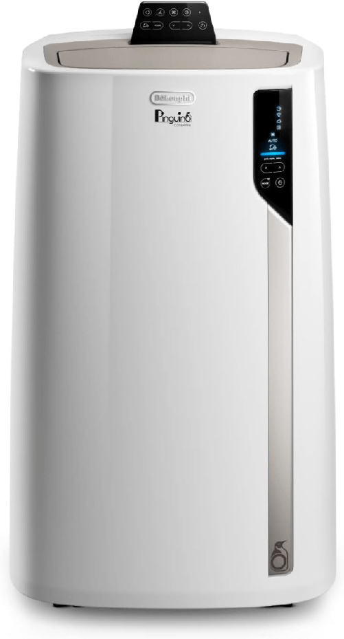 De longhi pinguino condizionatore portatile 11000 btu/h climatizzatore classe a+ funzione deumidificatore