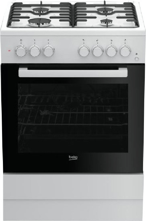 Beko fsst62110dw cucina elettrico gas bianco