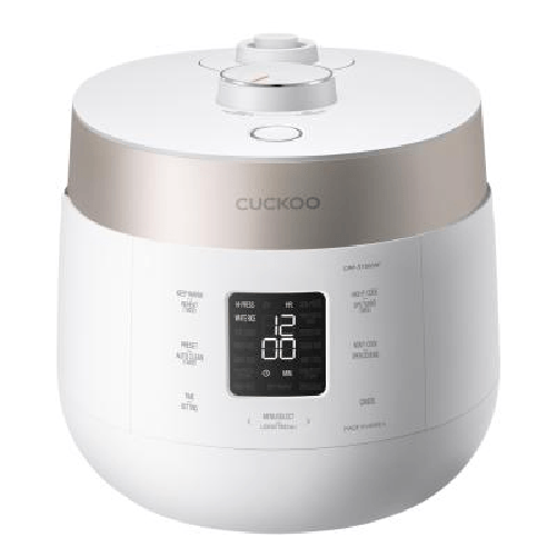Cuckoo rice stove + steam cooker 1,08l white crp-st0609f crpst0609f (crp-st0609f) - 162179