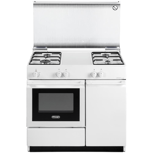 De longhi cucina a gas sew 8540 n forno elettrico dimensioni 86x50 cm - 8004399059955
