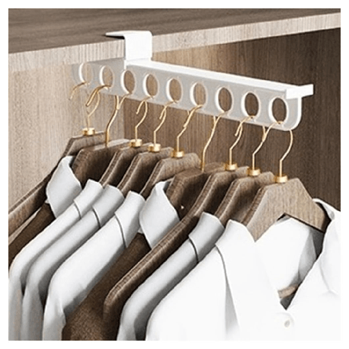 TrAdE Shop Traesio Gancio Per Grucce Appendiabiti Pantaloni Sciarpe Organizzatore Salvaspazio Resistente -