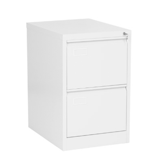 Pidema:Armadio classificatore schedario ufficio in metallo. Armadietti metallici CR-1230J con 2 cassetti per archivio cartelle, dimensioni 62x46x72 c