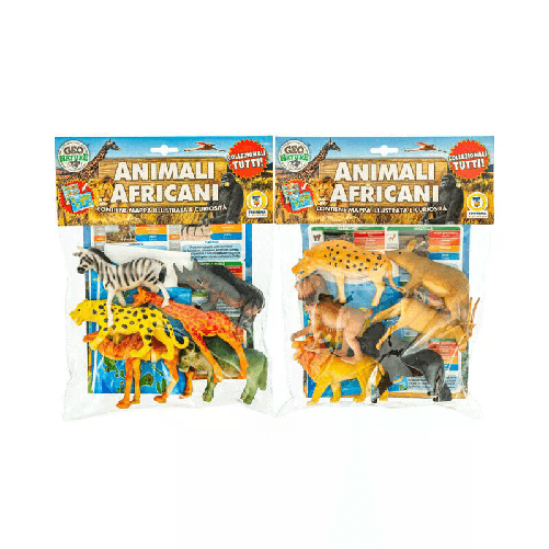 TEOREMA ANIMALI DELL'AFRICA VENDITA UNITARIA SOGGETTO CASUALE