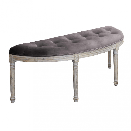 MILANI HOME MARGE - panca vintage in velluto