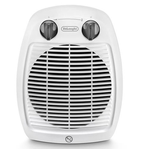 Pidema:Termoventilatore tavolo De longhi HVA3220 potenza 1000/2000 watt, con termostato di sicurezza. Termoconvettore elettrico bagno dai consumi rido
