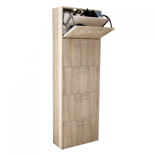 MILANI HOME GINKO - scarpiera 5 ante a ribalta
