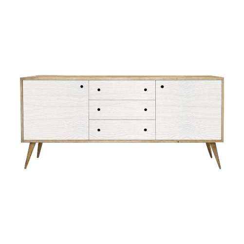 MILANI HOME BRISTOL - mobile in abete spazzolato
