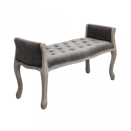 MILANI HOME SAM - panca vintage in velluto