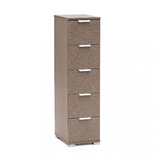 MILANI HOME GLICH - cassettiera 5 cassetti