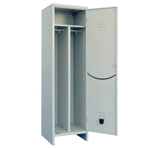 Pidema:Armadietto metallico sporco pulito un posto, armadio in metallo 1 anta con serratura. Armadietti spogliatoio metallici Prometal per i vestiti,