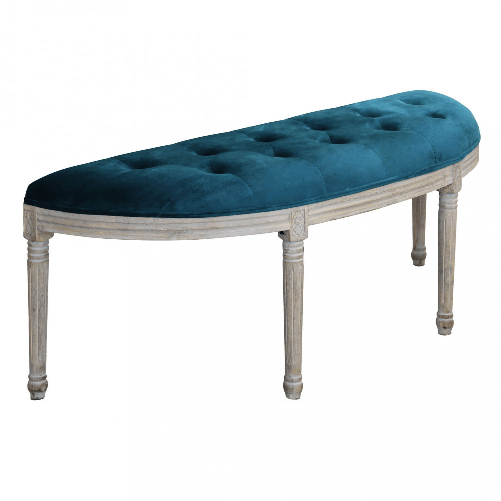 MILANI HOME MARGE - panca vintage in velluto