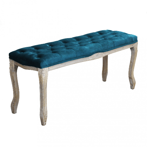 MILANI HOME BROCK - panca vintage in velluto