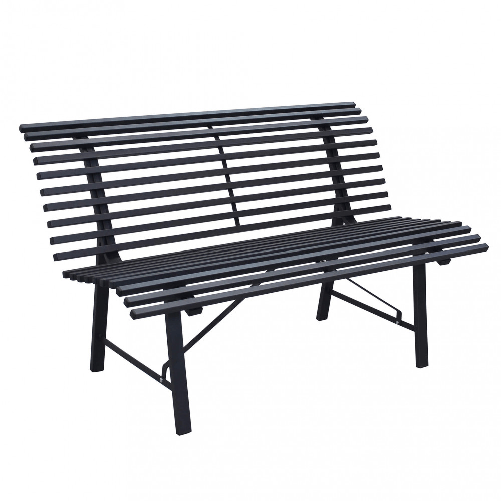 MILANI HOME LORA - panca da giardino in ferro