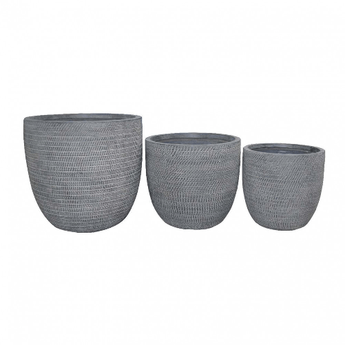 MILANI HOME ALICIA - set di 3 vasi
